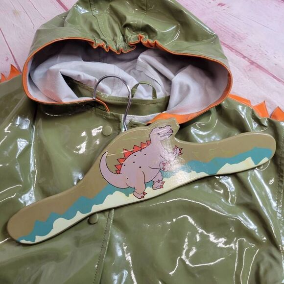 Kidorable dinosaur raincoat and hanger 6/6x - Picture 5 of 7